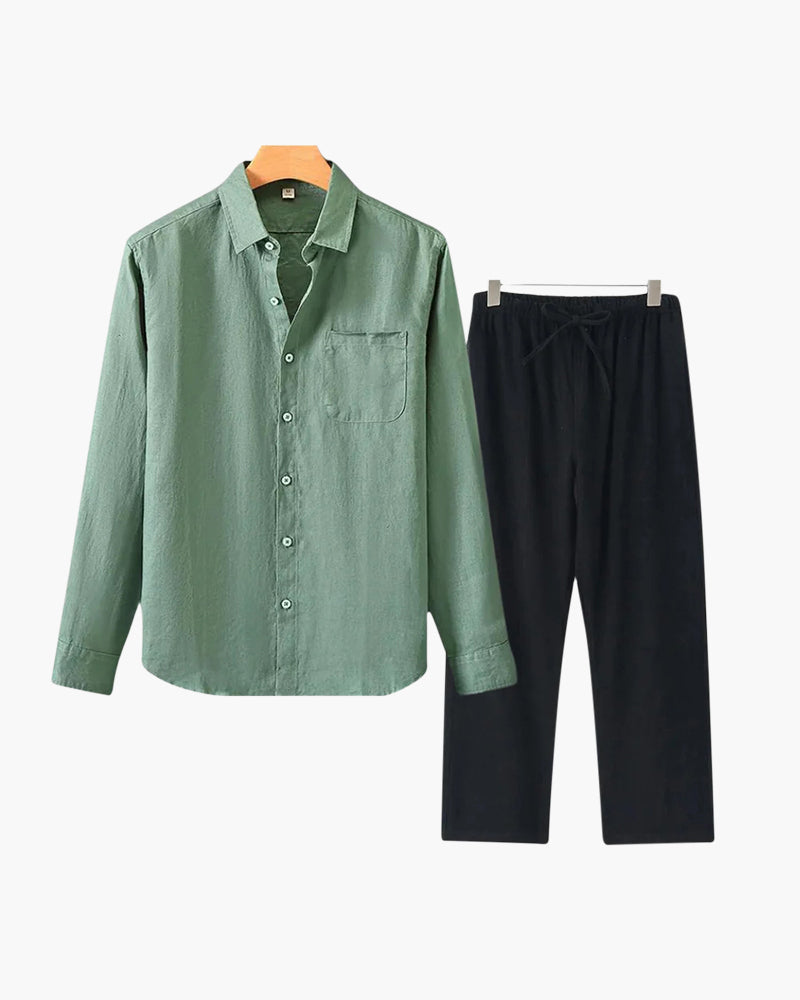 LinoFino Linen Combo (Long Sleeve)
