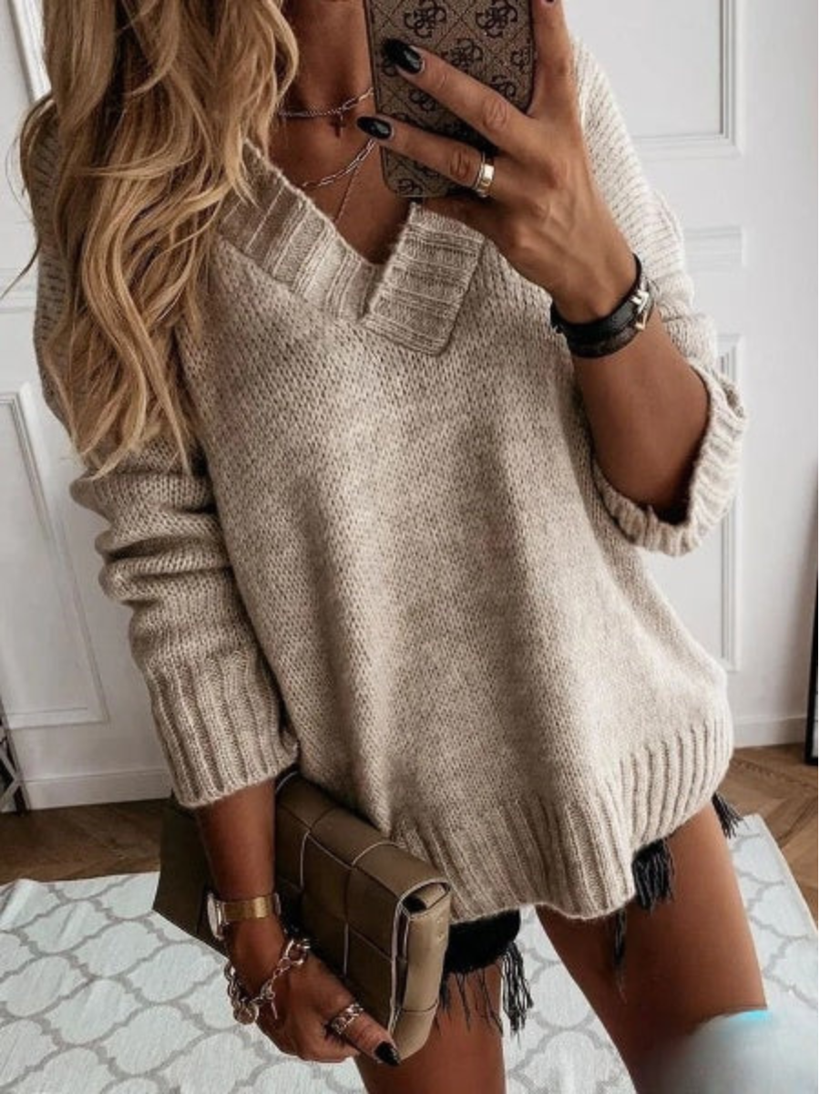 Margaux | V-Neck Sweater for Women