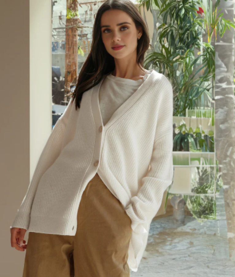 Miya | Women's Cashmere Cardigan