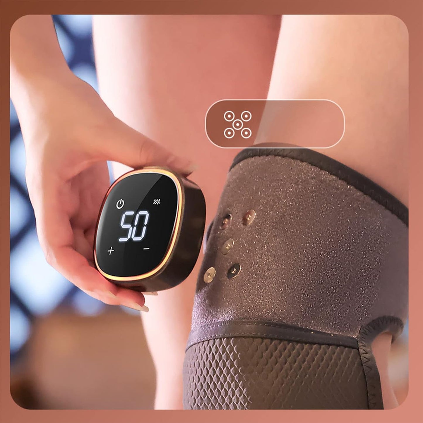 KneeRelief Pro • Premium Knee Massager