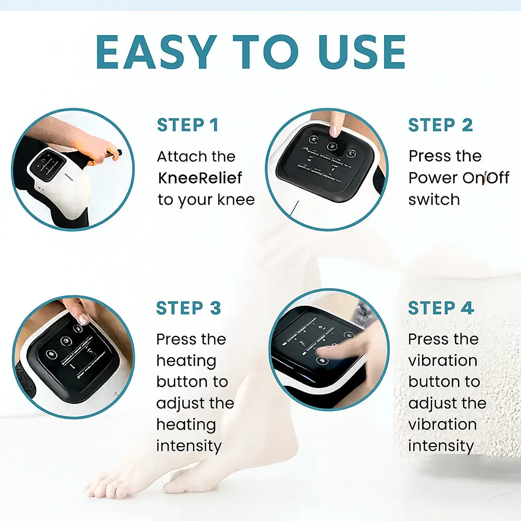 KneeRelief 3-in-1 Knee Massage Device