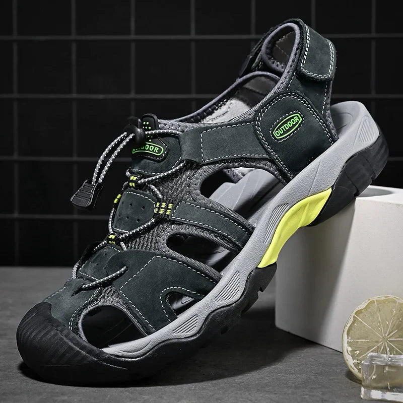 Gladiator Sandal Men's Genuine Leather