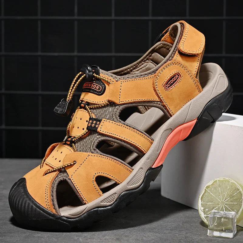 Gladiator Sandal Men's Genuine Leather