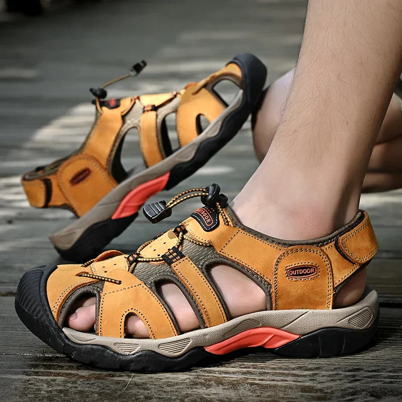 Gladiator Sandal Men's Genuine Leather