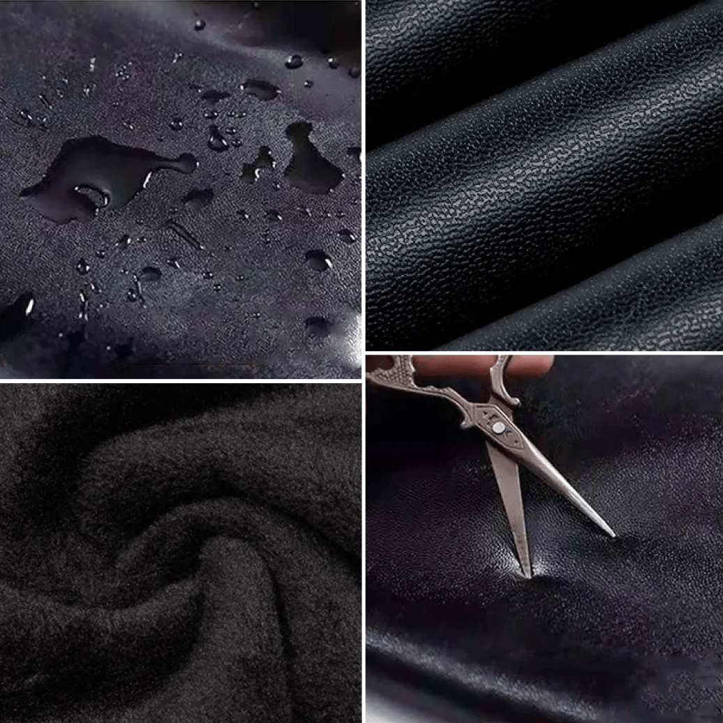 CurveLux Legging in Velvety Leather