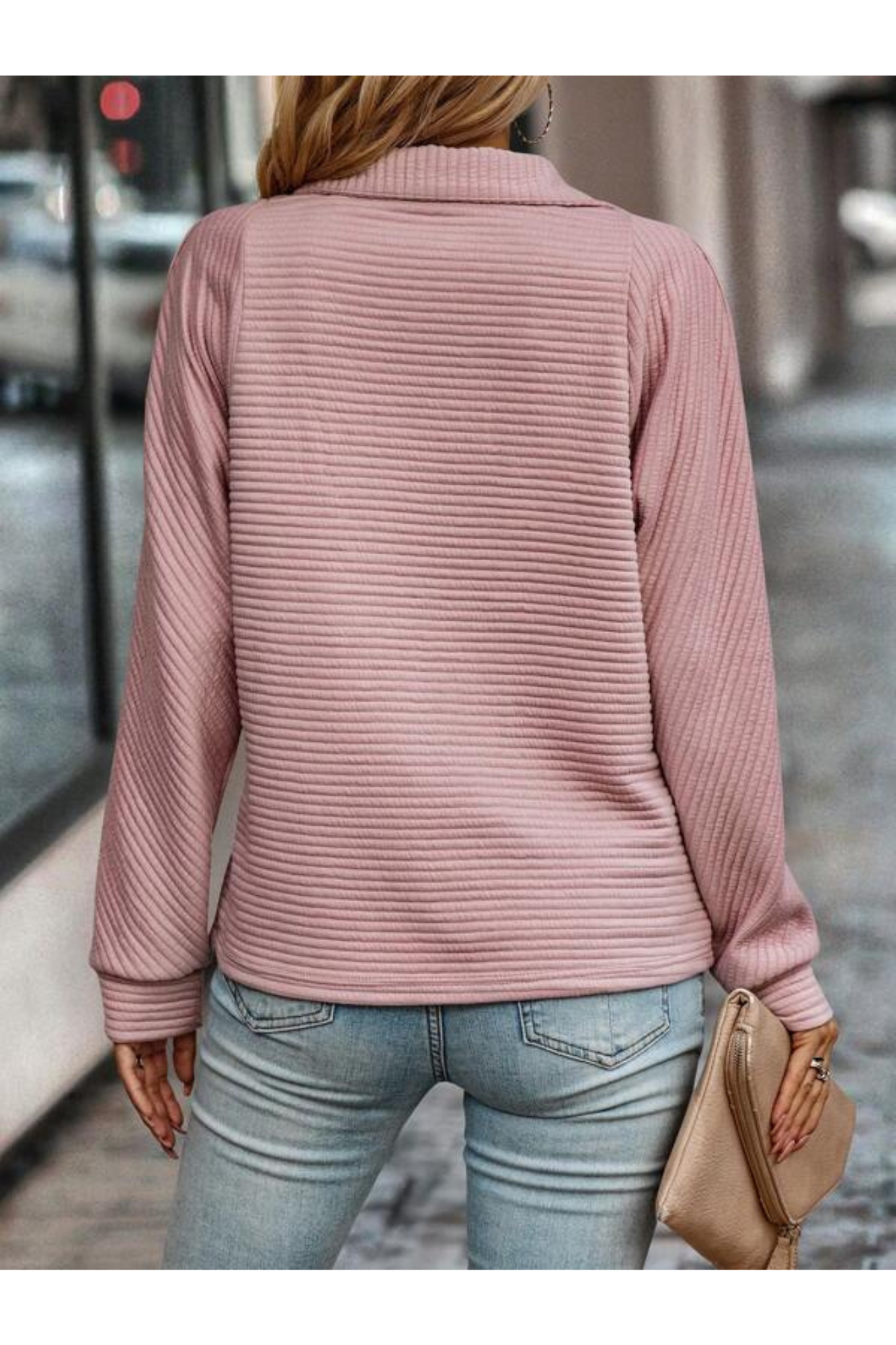 Knit | Women's V-Neck Sweater Nora