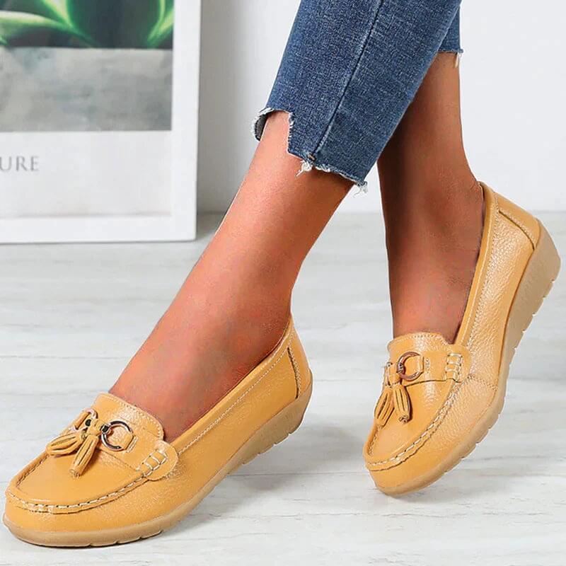Leather Orthopedic Moccasin