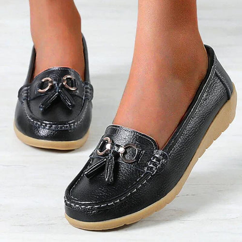 Leather Orthopedic Moccasin