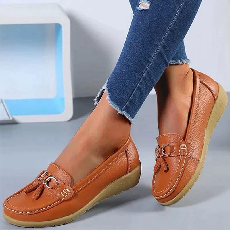 Leather Orthopedic Moccasin