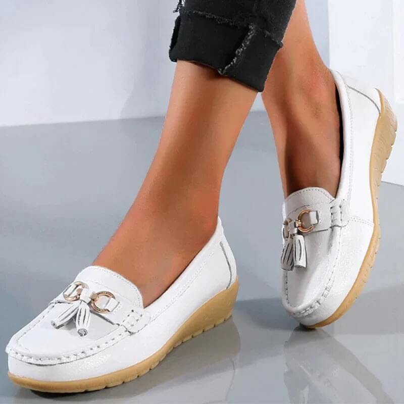Leather Orthopedic Moccasin