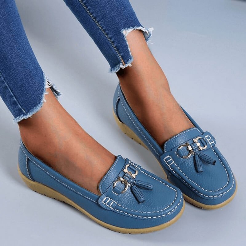 Leather Orthopedic Moccasin