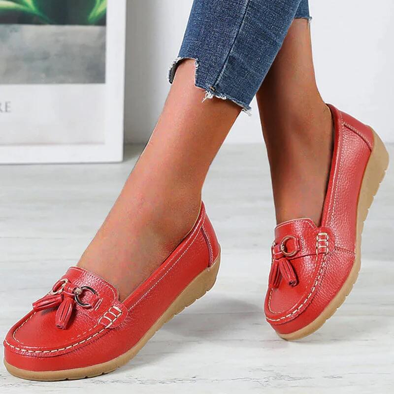 Leather Orthopedic Moccasin