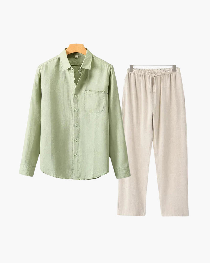 LinoFino Linen Combo (Long Sleeve)