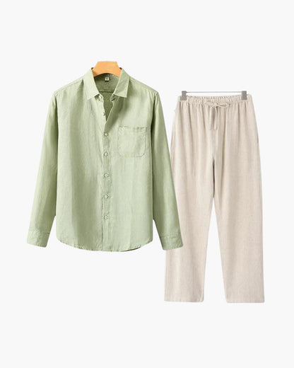 LinoFino Linen Combo (Long Sleeve)