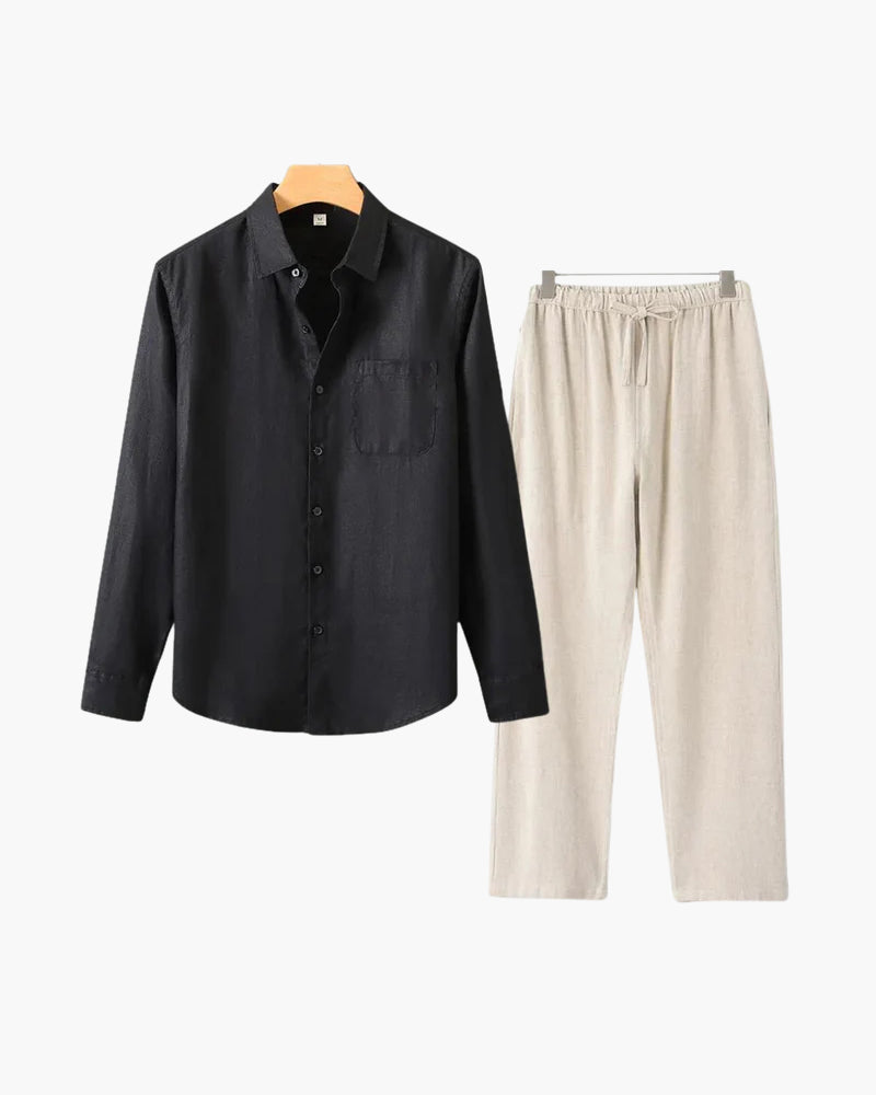 LinoFino Linen Combo (Long Sleeve)