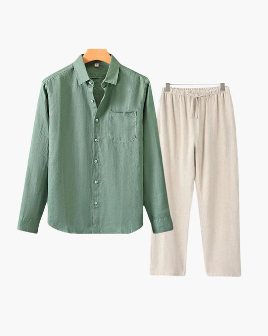 LinoFino Linen Combo (Long Sleeve)