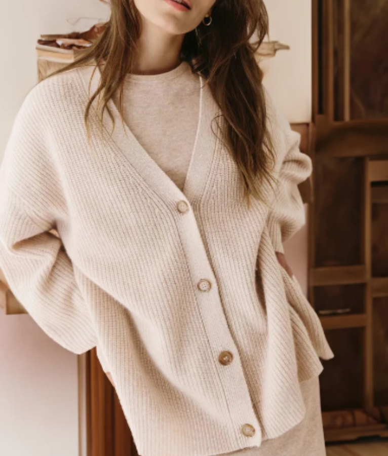 Miya | Women's Cashmere Cardigan