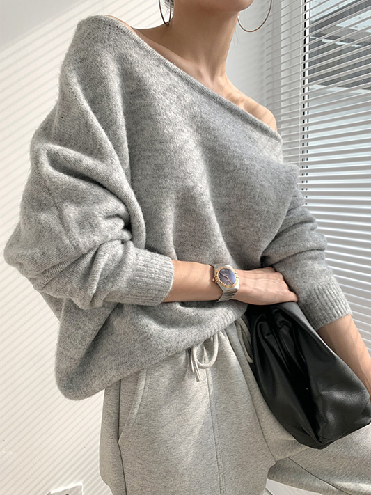 Tamia | Women's Asymmetrical Sweater