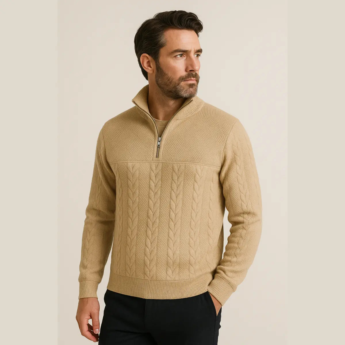 Henry | Premium Quarter Zip Sweatshirt