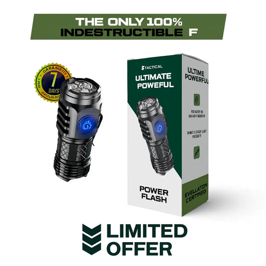 FlashX | Indestructible Portable Tactical Lamp