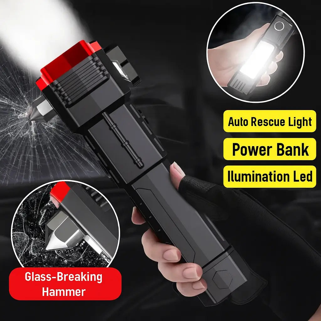 TitanBeam  Indestructible 4-in-1 Tactical Torch - Ultra Power