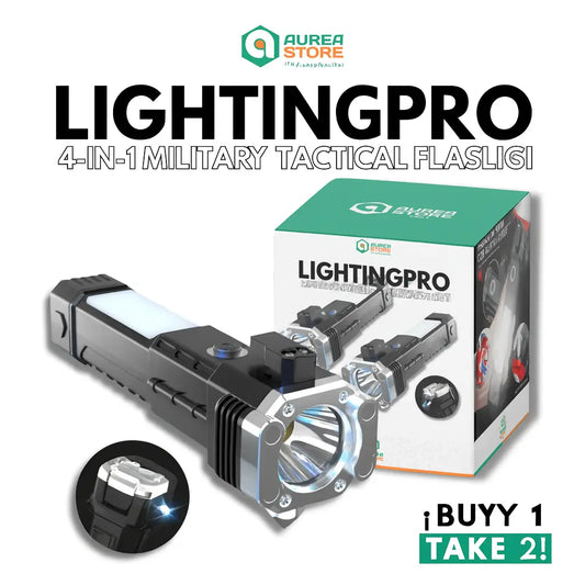 LightingPro Military Tactical Torch 4 IN 1