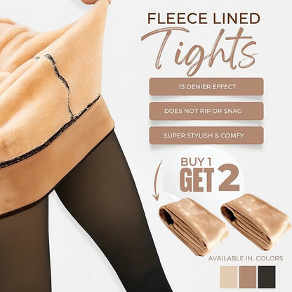 Velulã Fleece Tights With Wool