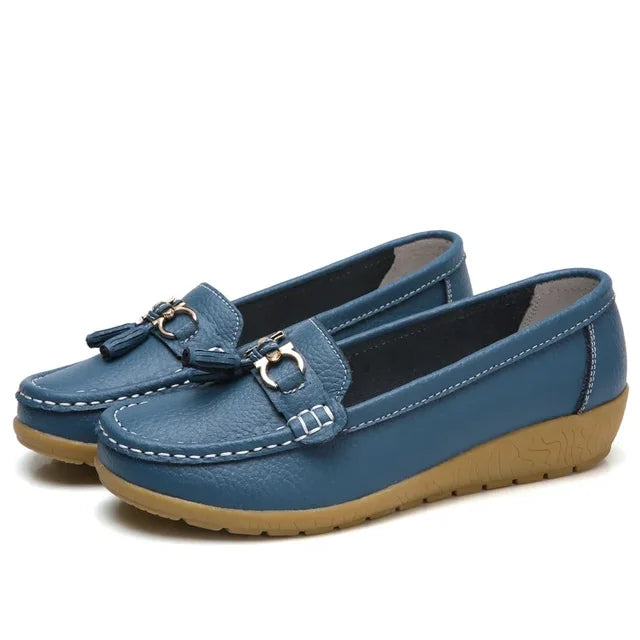 Leather Orthopedic Moccasin