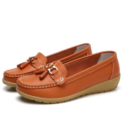 Leather Orthopedic Moccasin