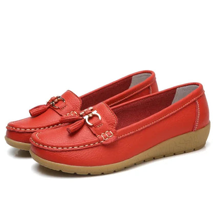 Leather Orthopedic Moccasin