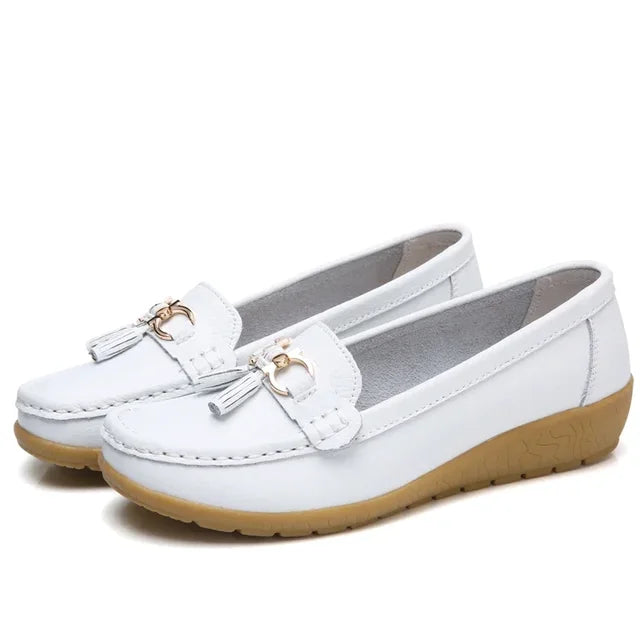 Leather Orthopedic Moccasin