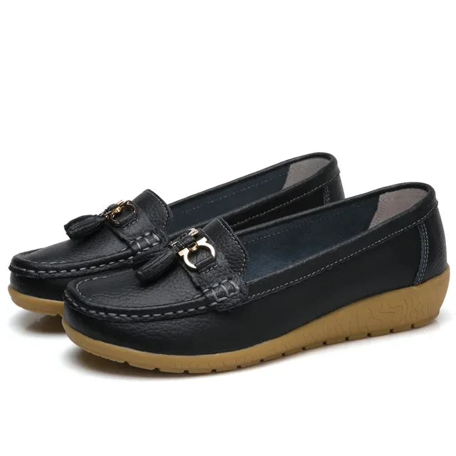 Leather Orthopedic Moccasin