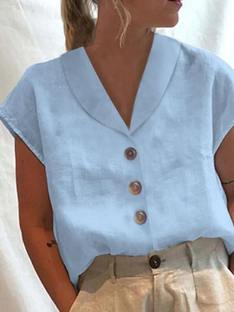 Gasin | Elegant Collar Blouse for Women