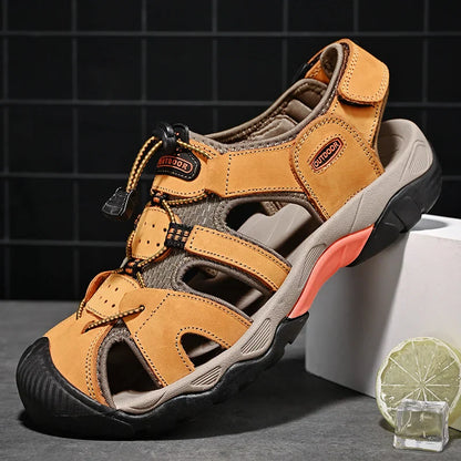Gladiator Sandal Men's Genuine Leather