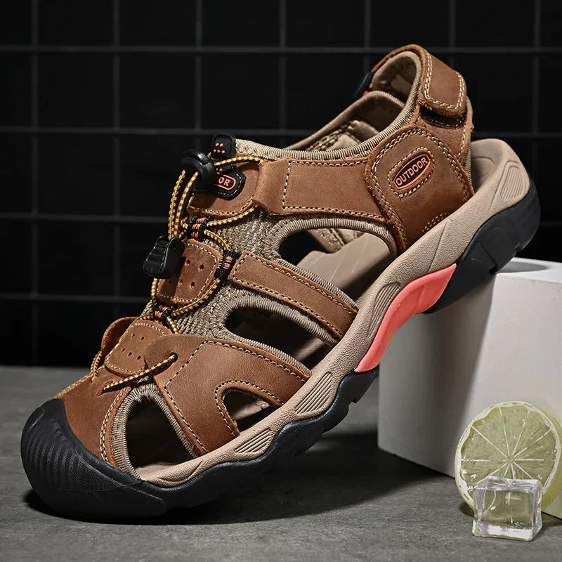 Gladiator Sandal Men's Genuine Leather