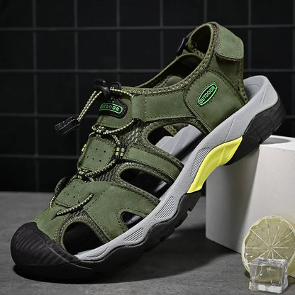 Gladiator Sandal Men's Genuine Leather