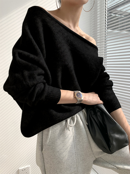 Tamia | Women's Asymmetrical Sweater