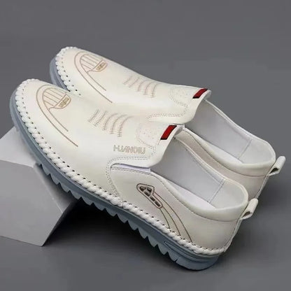 Leather Slip-On Loafers for Men | Lorvix