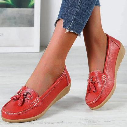 Leather Orthopedic Moccasin