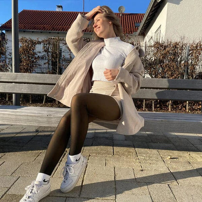 Velulã Fleece Tights With Wool